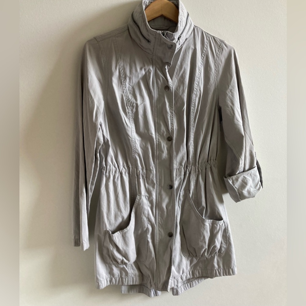 Light Gray Rain-Resistant Lightweight Military St… - image 2